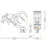 Global Truss Self Locking Easy Clamp 50mm Wide Silver (5073-50) - Alternate View 1