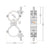Global Truss Narrow Swivel Coupler Black (5032-2B) - Main View