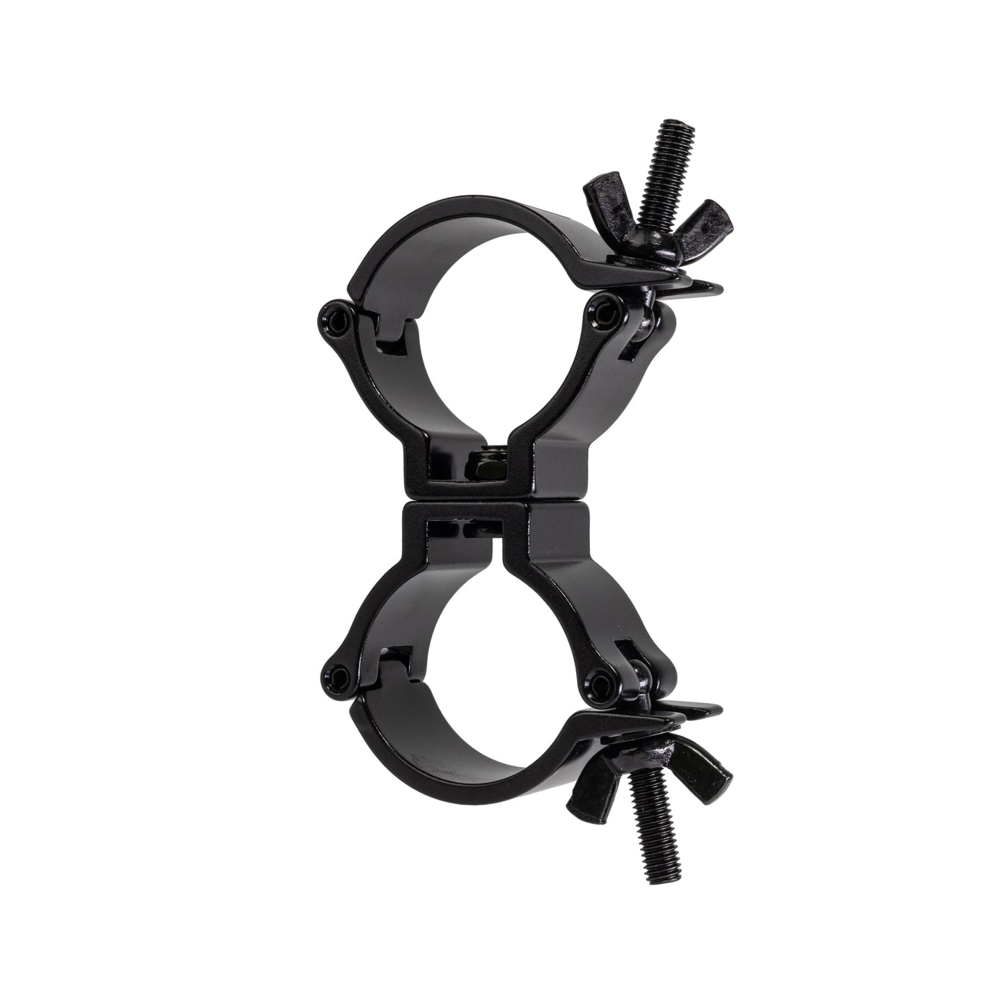 Global Truss Narrow Swivel Coupler Black (5032-2B) - Back Panel and Connections