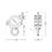Global Truss Coupler with Eye Nut Silver (5033) - Alternate View 1