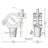 Global Truss Half Coupler to Standard Half Conical for F31/F32/F33/F34 (5034) - Main View