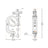 Global Truss Self Locking Truss Clamp Silver (5030) - Alternate View 1
