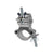 Global Truss Fixed Swivel Coupler 90° Silver (8231-90) - Back Panel and Connections