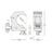 Global Truss Smart Hook Clamp Black (5075-1B) - Main View