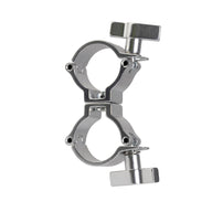 Global Truss Pro Narrow Swivel Coupler Silver (ST812D-IN) - Alternate View 1