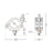 Global Truss Half Coupler 60mmØ Silver (828-60) - Main View