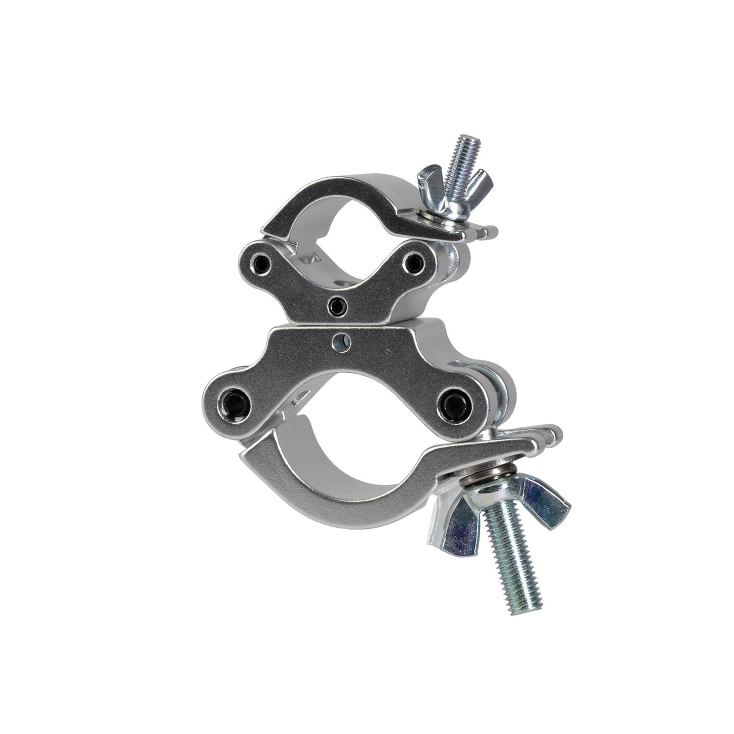 Global Truss Fixed Swivel Coupler 90° Silver 32-35/50mmØ (CC-521 D35-90) - Alternate View 1