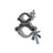 Global Truss Fixed Swivel Coupler 90° Silver 32-35/50mmØ (CC-521 D35-90) - Alternate View 1