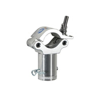 Global Truss Half Coupler With Conical Receiver Silver (5034-1PL M12) - Main View