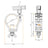 Global Truss Easy Hook Half Coupler Stage Black (812HOOKEASYB) - Alternate View 1