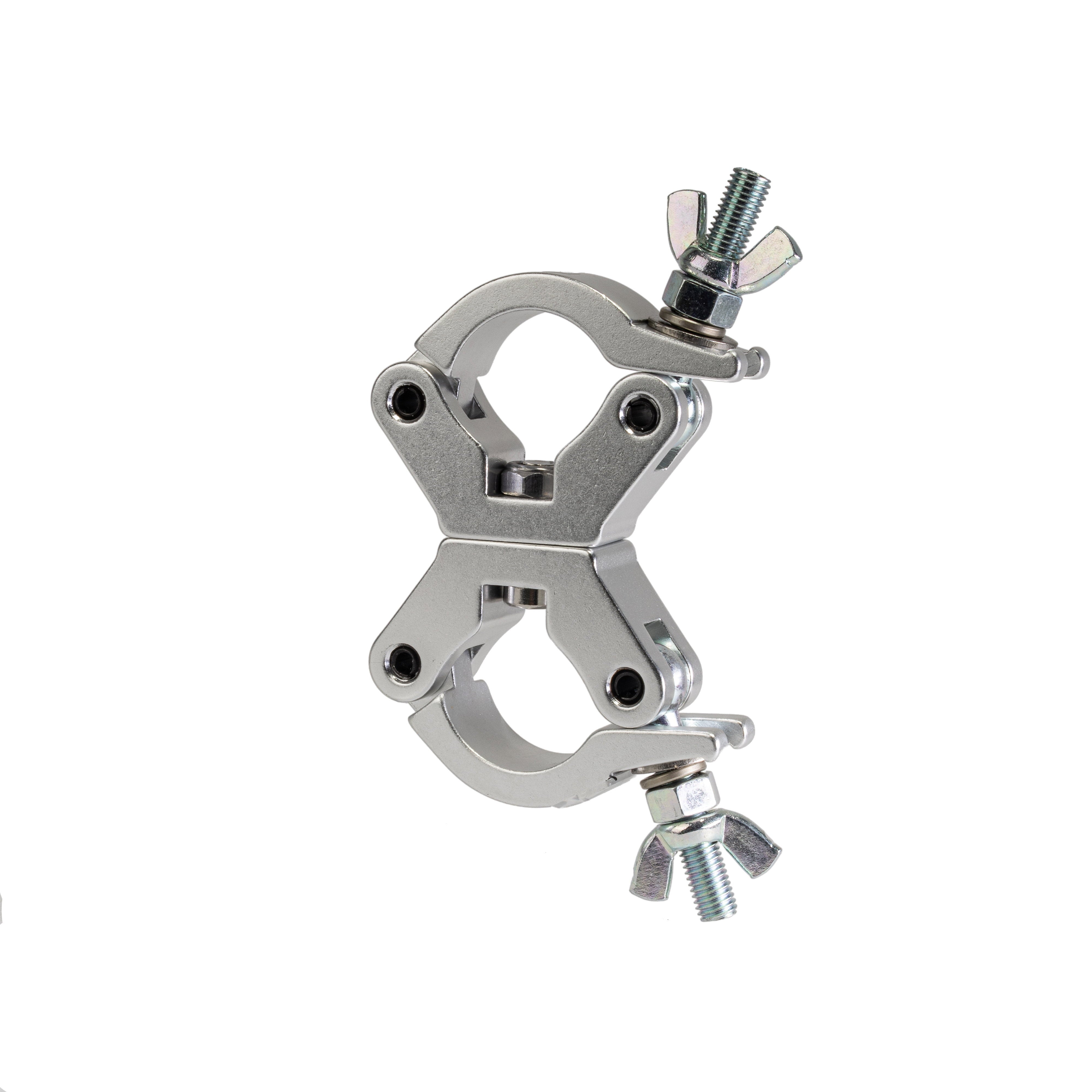 Global Truss Narrow Swivel Coupler Silver 750kg (8222) - Main View