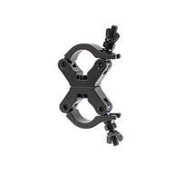 Global Truss Narrow Swivel Coupler Stage Black 750kg (8222-B) - Main View