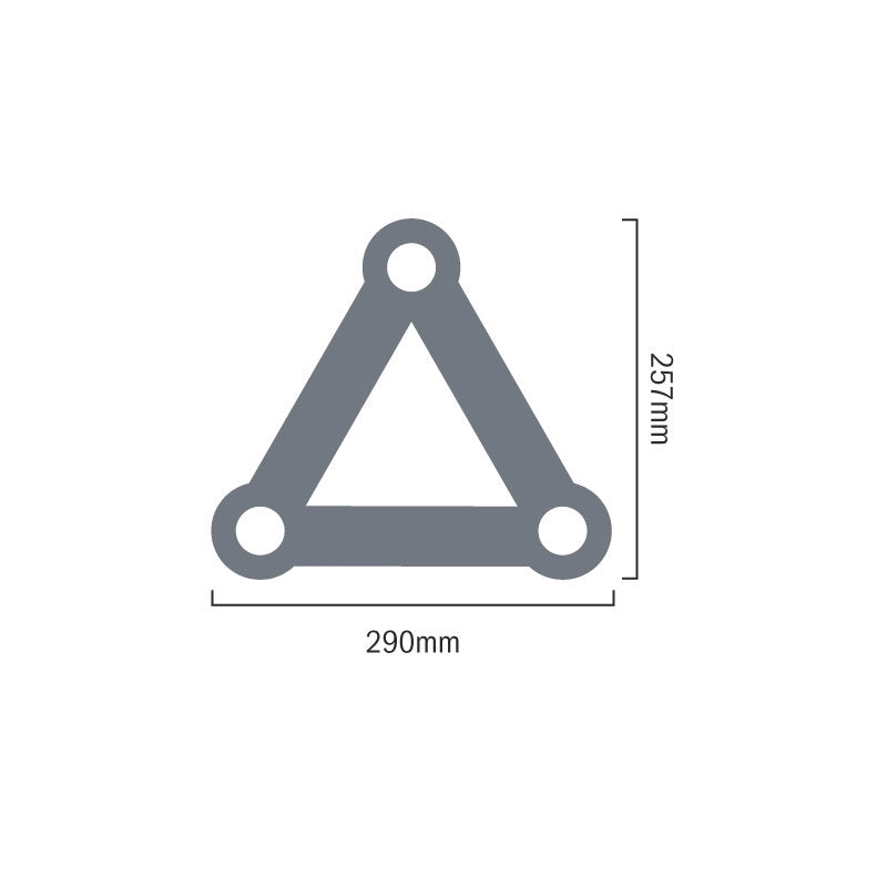 Global Truss F33 PL 2 Way 90 Degree Corner (4088-21PL) - Alternate View 1