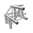 Global Truss F33 PL 3 Way 90 Degree Corner L/H Apex Up (4094-32PL) - Alternate View 1