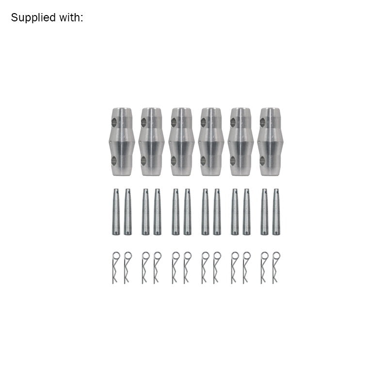 Global Truss F33 PL 3 Way 90 Degree Corner R/H Apex Down (4093-33PL) - Back Panel and Connections