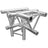 Global Truss F33 PL 4 Way T Piece Apex Down (PL 4097-42) - Back Panel and Connections