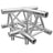 Global Truss F33 PL 4 Way T Piece Apex Up (PL 4098-43) - Main View