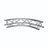 Global Truss F33 PL 2.0m Circle 90 Degree Segment - Main View
