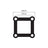 Global Truss F34 PL 0.75m Stage Black Truss (F34075PL-B) - Back Panel and Connections