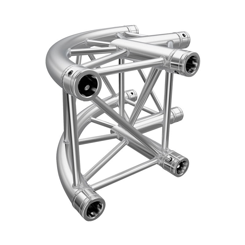 Global Truss F34 PL 2 Way 90 Degree Corner Round (C21-R500PL) - Main View