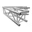 Global Truss F34 PL 2 Way 60 Degree Corner (F34C20-PL) - Alternate View 1