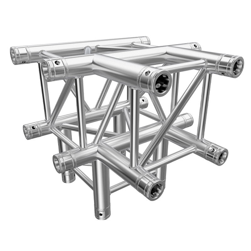 Global Truss F34 PL 4 Way 90 Degree Corner (F34T40PL) - Back Panel and Connections