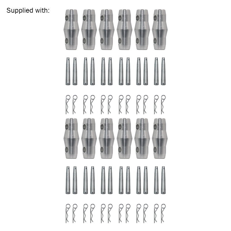 Global Truss F34 PL 4 Way Cross Piece (4133-41PL) - Main View