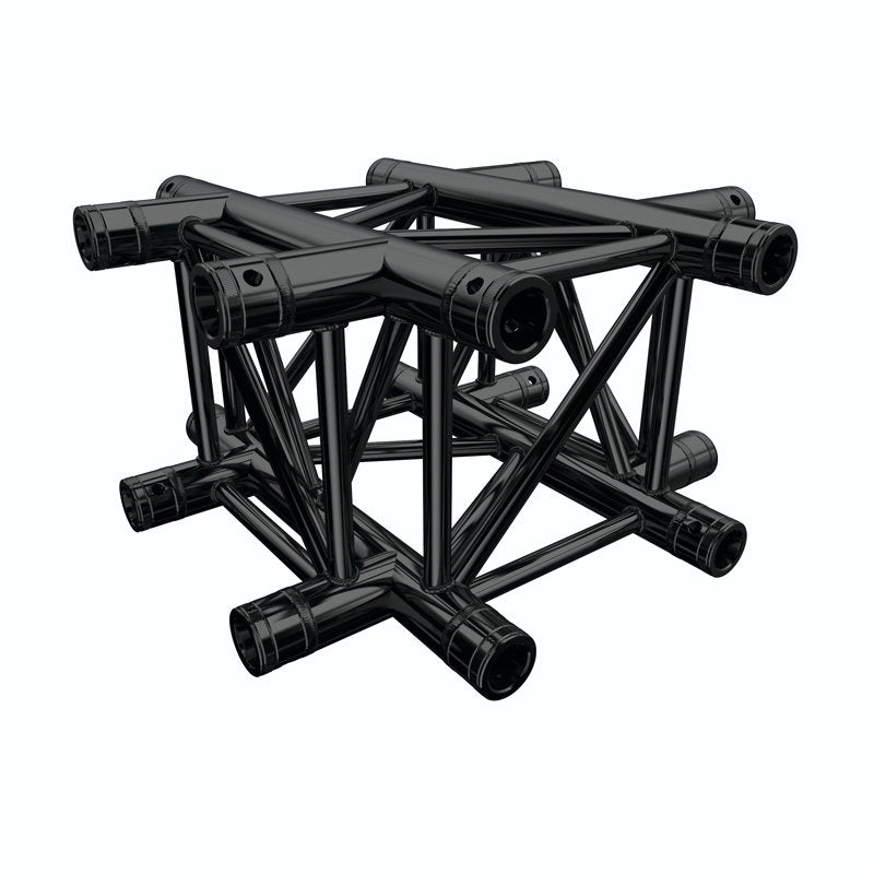 Global Truss F34 PL Stage Black 4 Way Cross Piece (4133-41PL-B) - Main View