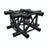 Global Truss F34 PL Stage Black 4 Way Cross Piece (4133-41PL-B) - Main View