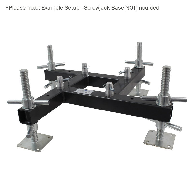 Global Truss Screwjack 300mm (M30LEG300L) - Back Panel and Connections