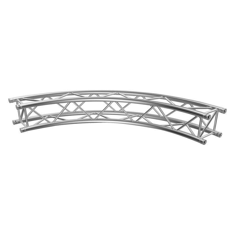 Global Truss F34 PL 2.0m Circle 90 Degree Segment (PL-402R10B-90) - Back Panel and Connections