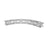Global Truss F34 PL 4.0m Circle 90 Degree Segment (PL-402R20B-90) - Back Panel and Connections