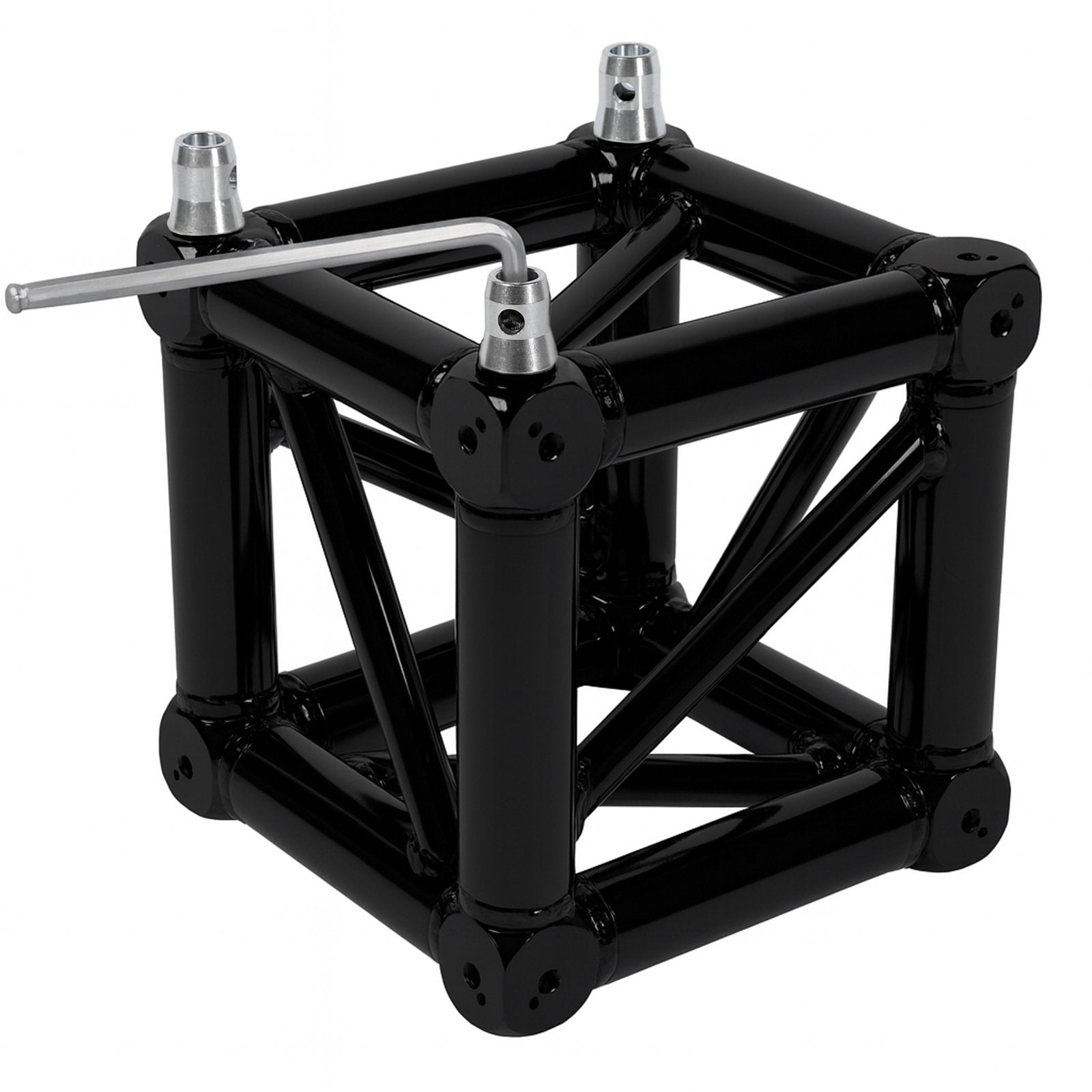 Global Truss F34 Box Corner Stage Black (No Conicals) - Alternate View 1