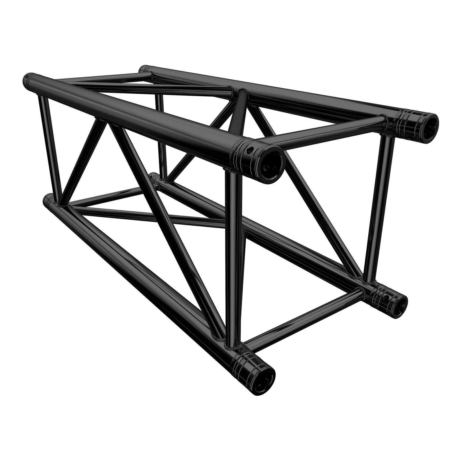Global Truss F44 P 1.0m Truss Stage Black - Back Panel and Connections