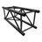 Global Truss F44 P 1.0m Truss Stage Black - Back Panel and Connections