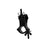 Global Truss F24 Swivel Coupler (32-35mm) Black (5036D-B) - Back Panel and Connections