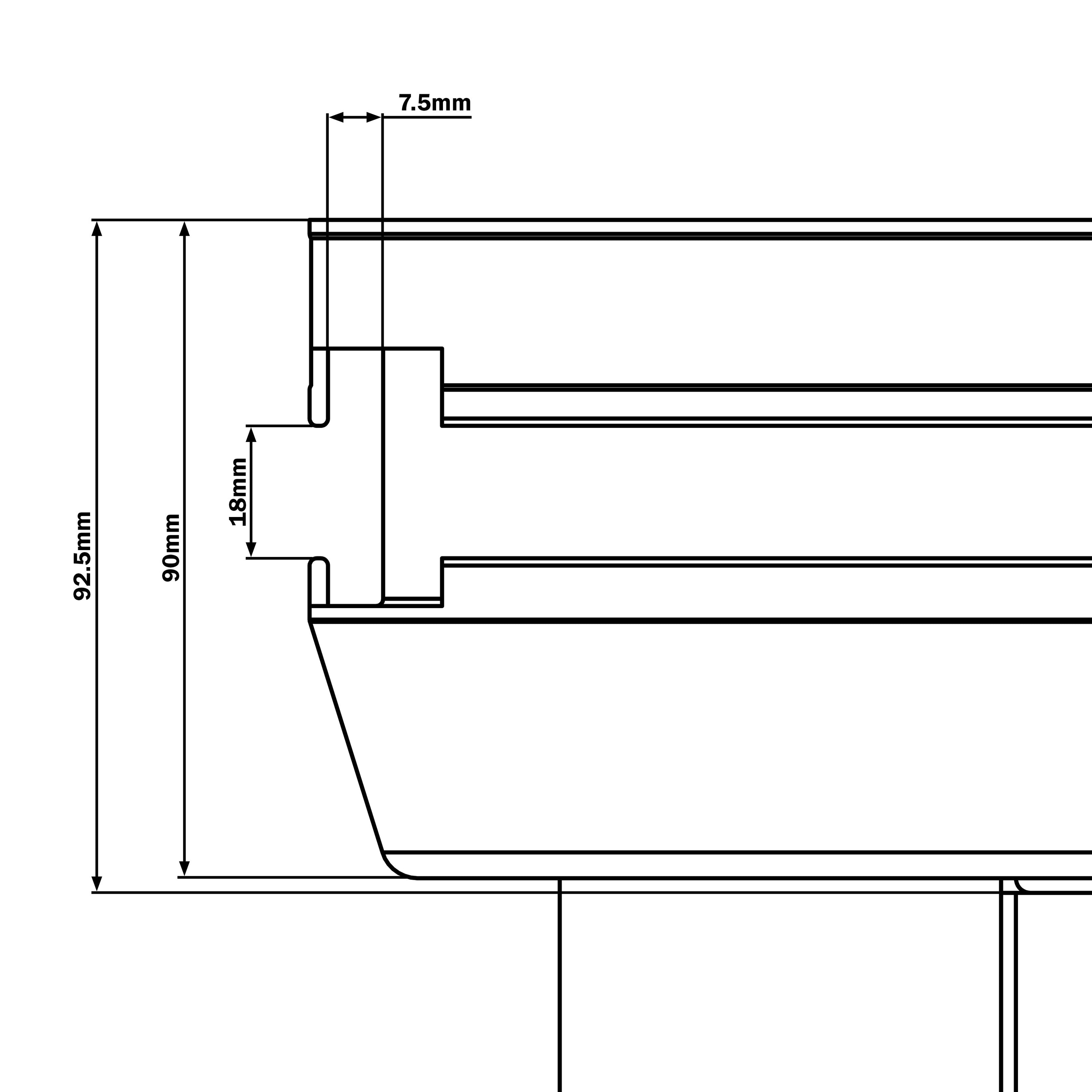 Global Truss GT Stage Deck 2 x 1m Hexa Stage Platform - Alternate View 4