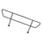 Global Truss GT Stage Deck Adjustable Stair Handrail - Right - Alternate View 1
