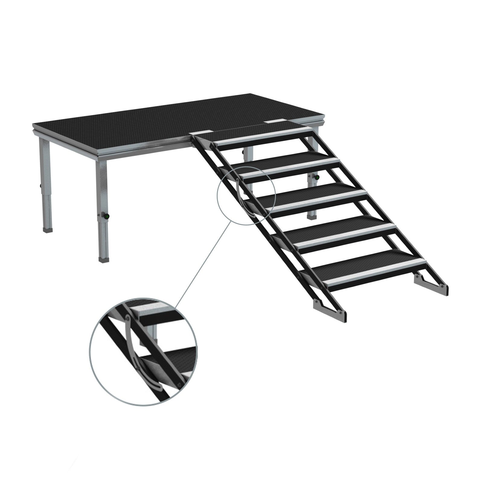 Global Truss Replacement Adjustable Stair Bracing Bar - Alternate View 1