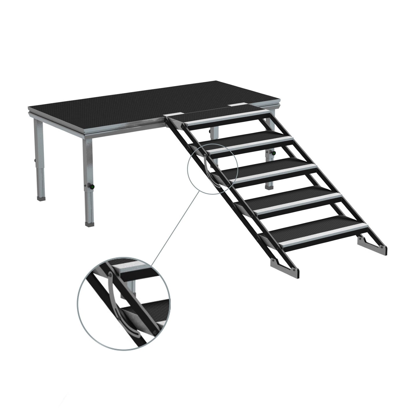 Global Truss Replacement Adjustable Stair Bracing Bar - Alternate View 1