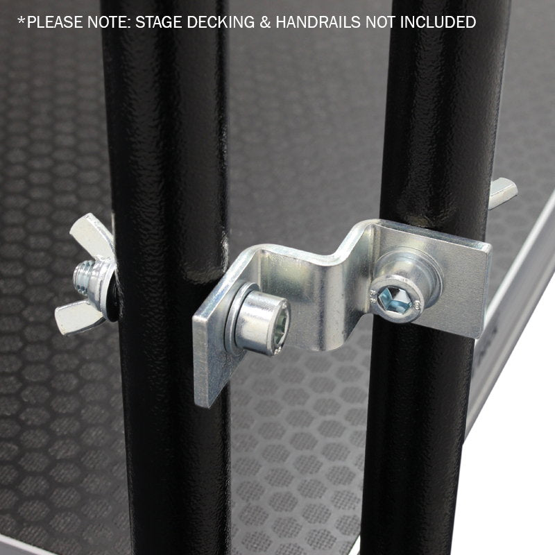 Global Truss GT Stage Deck Handrail Corner Connector (Pack of 2) - Alternate View 3