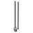 Global Truss GT Stage Deck 120cm 2 Way Round Leg with Castor - Main View