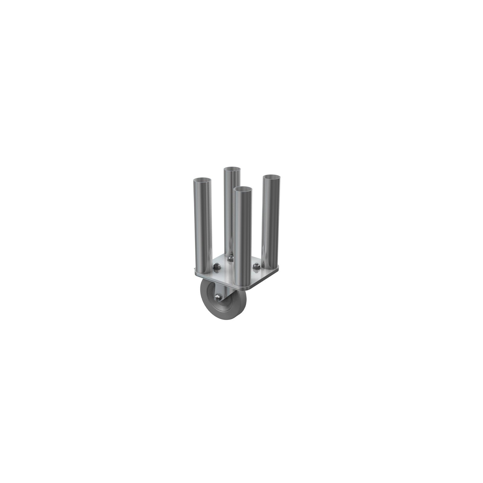 Global Truss GT Stage Deck 30cm 4 Way Round Leg with Castor - Main View