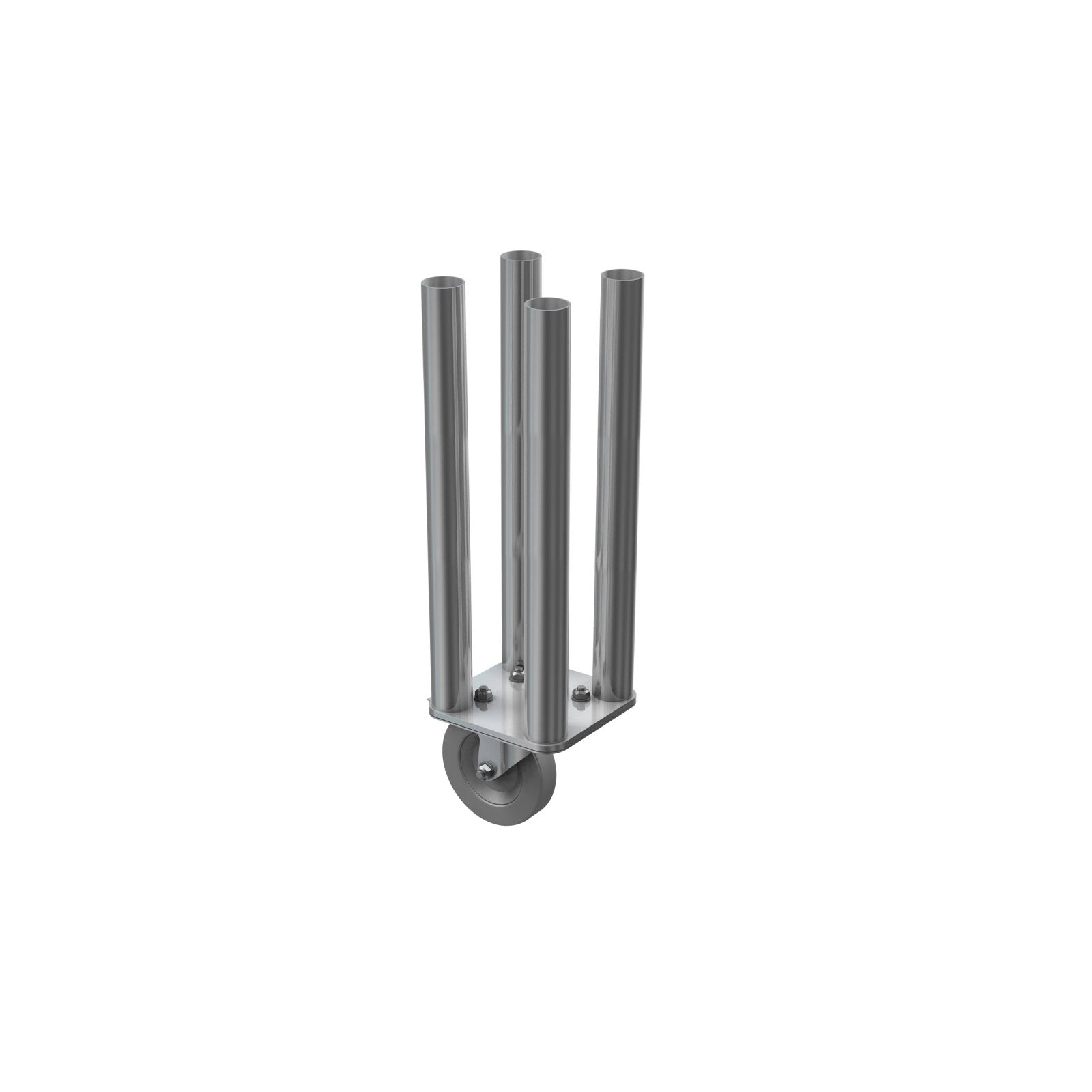 Global Truss GT Stage Deck 60cm 4 Way Round Leg with Castor - Main View
