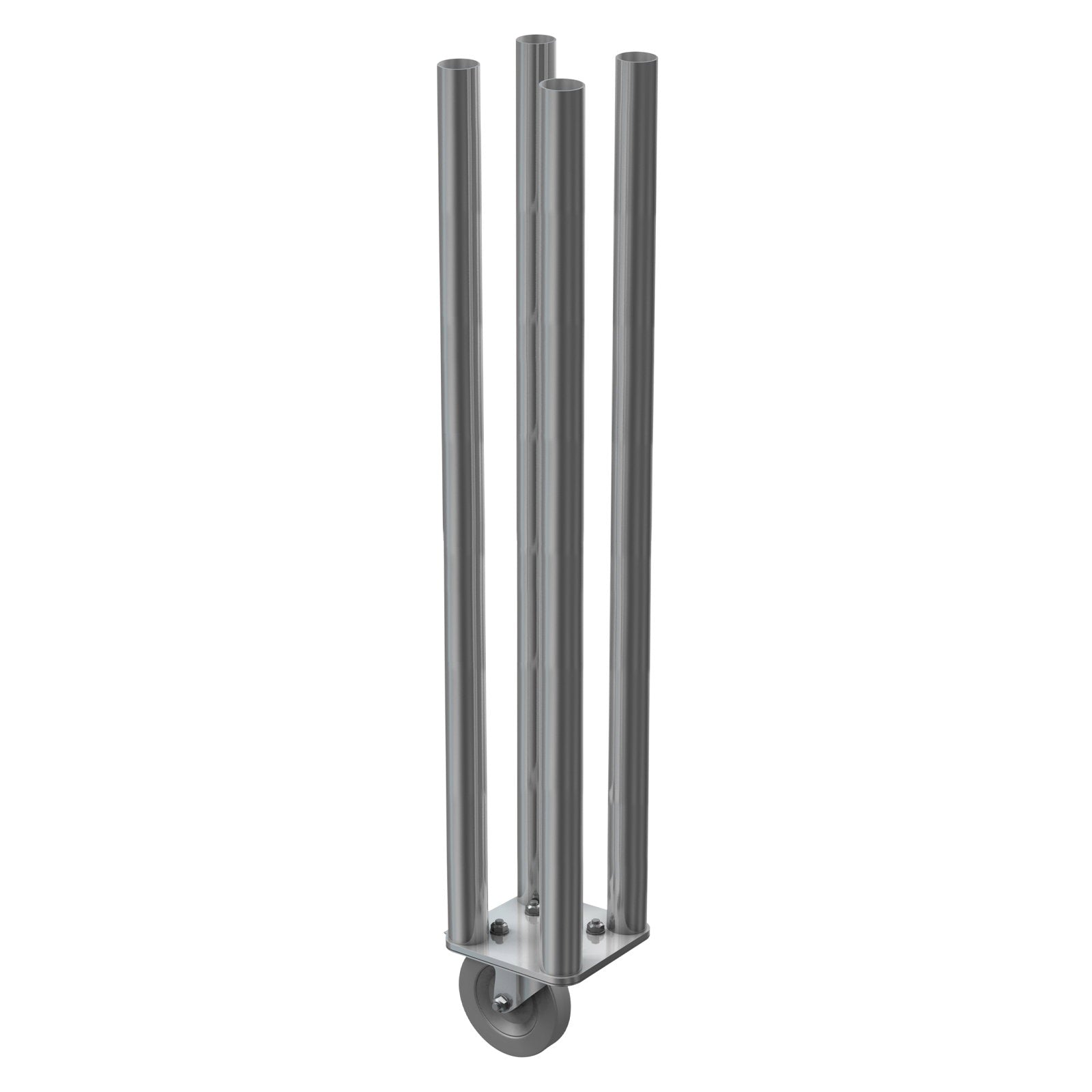 Global Truss GT Stage Deck 120cm 4 Way Round Leg with Castor - Main View