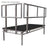 Global Truss GT Tour Deck 4ft Handrail - Back Panel and Connections