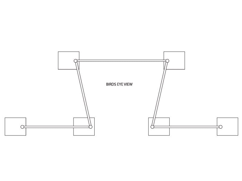 Global Truss Curtain Call Pipe and Drape Top Hat - Main View