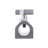 Global Truss 28mm Spigot Receiver (Accepts Half Coupler) - Back Panel and Connections