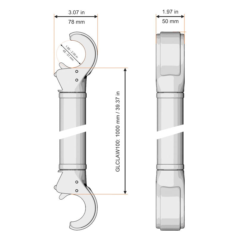 Global Truss 1.0m Quick Release Claw - Alternate View 3