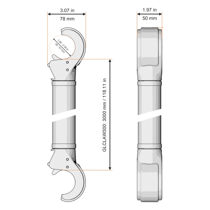 Global Truss 3.0m Quick Release Claw - Main View